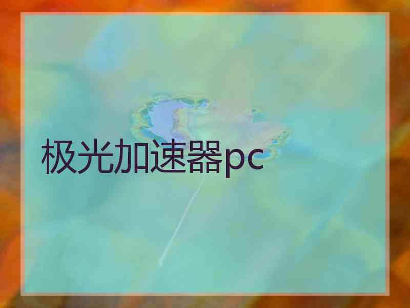 极光加速器pc