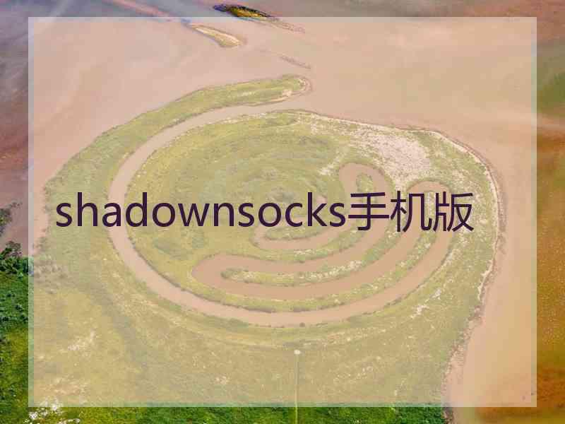 shadownsocks手机版