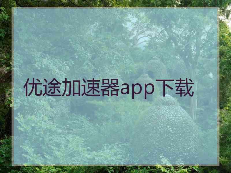 优途加速器app下载