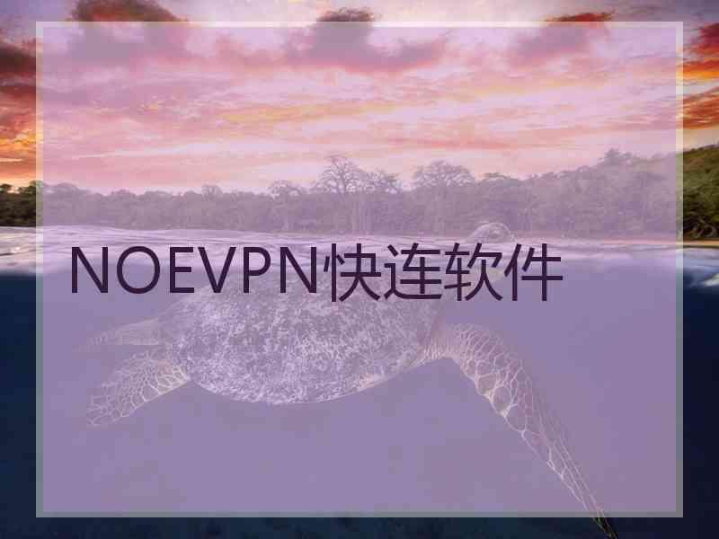 NOEVPN快连软件