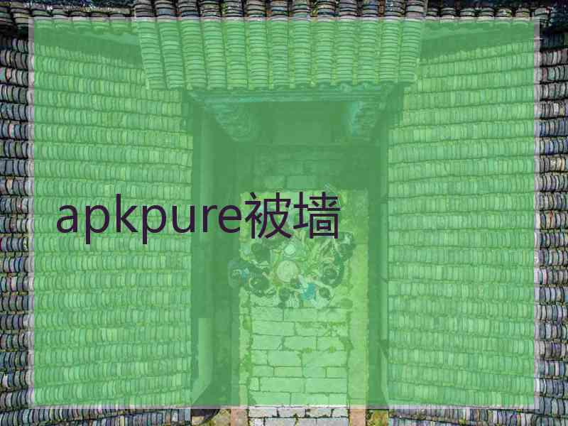 apkpure被墙