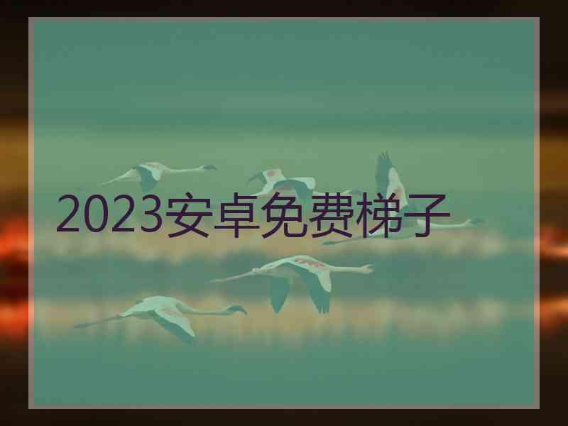 2023安卓免费梯子