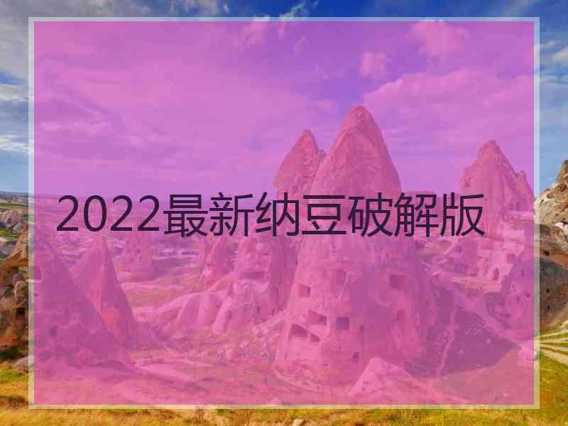 2022最新纳豆破解版