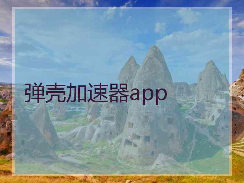 弹壳加速器app