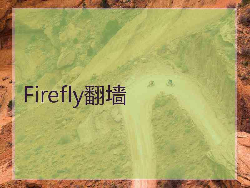 Firefly翻墙